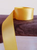 Dark Yellow Double Face Satin Ribbon (7 sizes