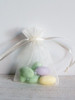 Ivory Organza Bag with Ribbon String (13 sizes)