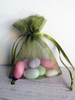 Moss Organza Bag with Ribbon String (11 sizes)