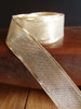 Gold Bold Edge w/Wire Metallic Ribbon (4 sizes)