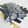 Black w/White Damask Print Pillow Box