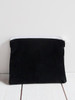 Black Velvet Zippered Bag 5" x 4" 