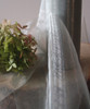 Silver Organza Roll 6"