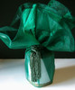 Hunter Green Sheer Wrapper w/Tassel 28" dia.