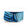 Blue  w/Black Zebra Print Grosgrain Ribbon