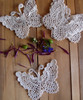 Crochet Lace Butterfly Doily