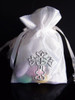 White Bag with Silver Cross