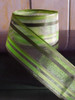 Green-Mint-Moss Multi-Stripes Sheer Ribbon