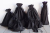 Black Cotton Drawstring Bags, Wholesale Black Drawstring Bags | Packaging Decor