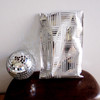 Adhesive Merchandise Bags 4 3/4" x 7 1/4" Silver Box Stripes