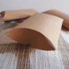 Kraft Paper Pillow Box Favor Boxes 4" x 3 3/4" x 1 3/16"
