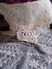 12"x74" Ivory Lace Table Runner