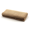 80"x80" Natural Burlap Table Cover Overlay