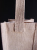 Jute Blend Wine Bag with Natural Handle 