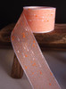 Orange Tufted Cotton Mesh Ribbon (2 sizes)