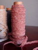 Mauve Faux Linen Braided Cord