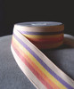 Vintage Cloth Striped Rainbow Ribbon 337-06, Wholesale Ribbon | Packaging Decor