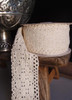 2 1/2" Cotton Crochet Lace Ribbon Ivory