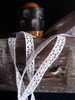 1/2" Cotton Crochet Lace Ribbon - White