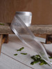 Silver Sheer Ribbon with Satin Edge (5 sizes)