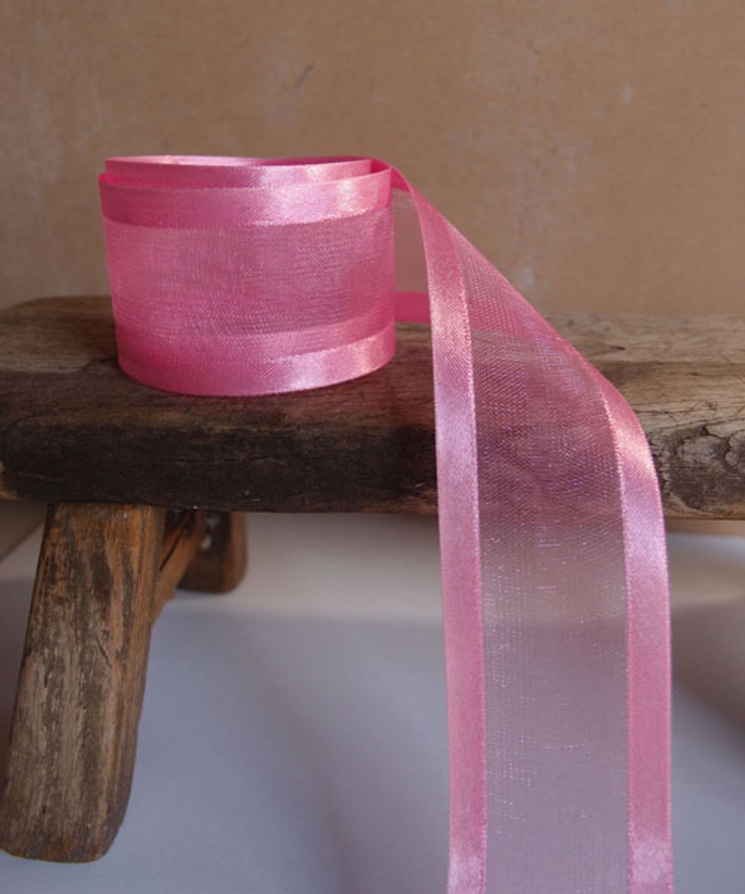 Azalea Sheer Ribbon with Satin Edge (3 sizes)
