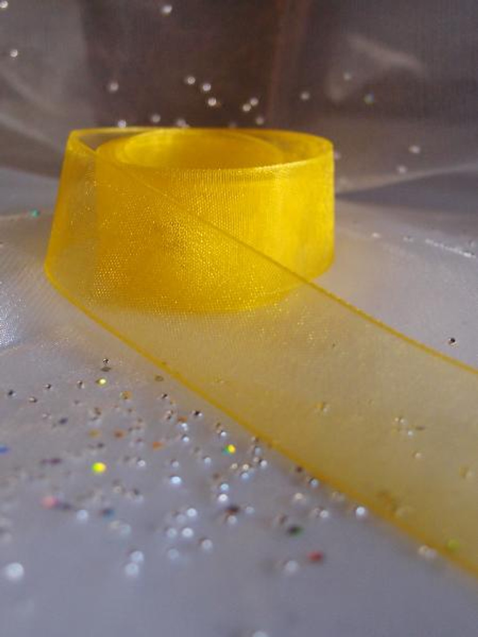 Yellow Ribbon with Monofilament Edge (3 sizes)