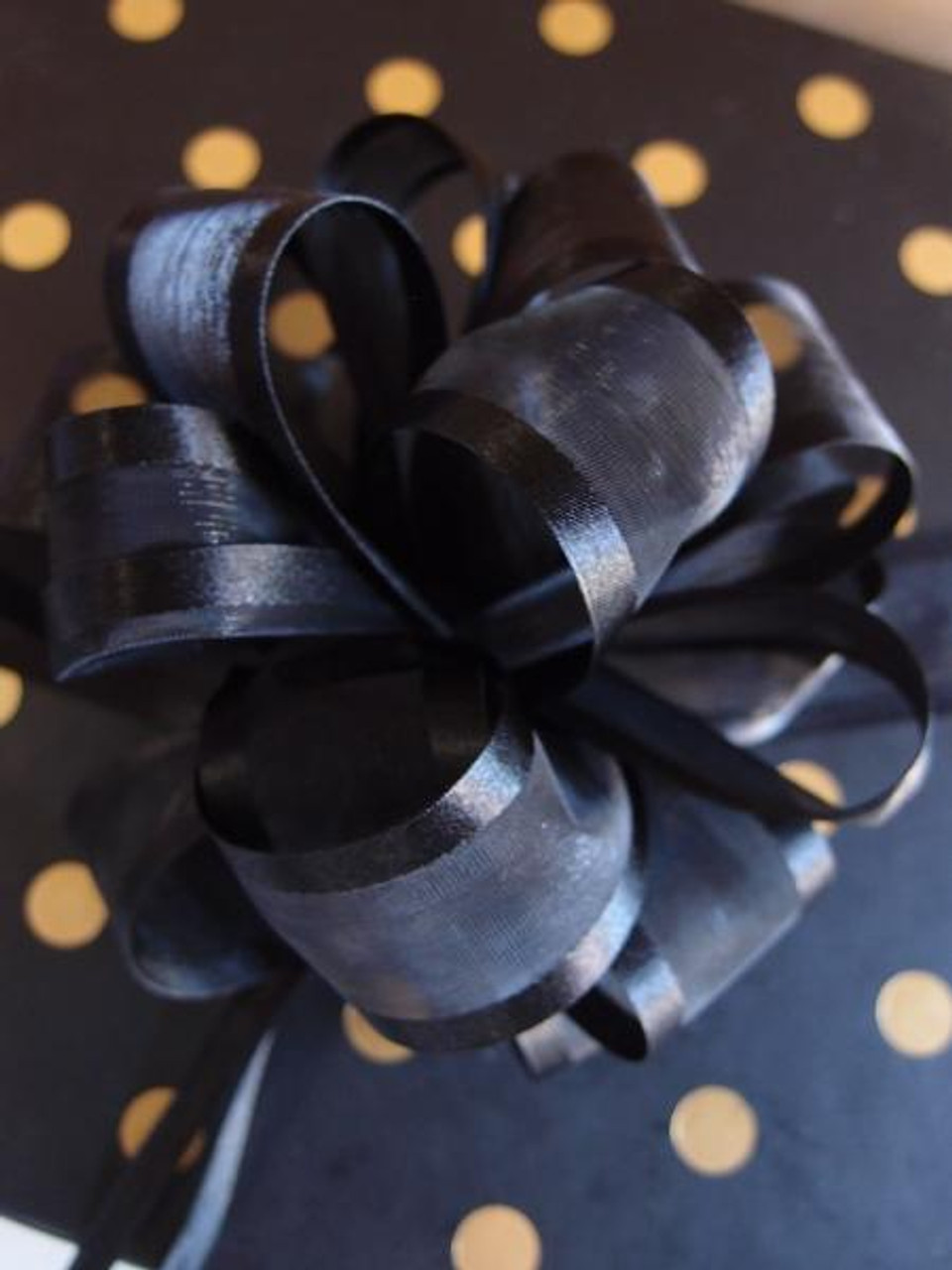 Wholesale Pull Bows, Gift Bows, Pull Bow Ribbon, Black Pull Bows | Packaging Decor