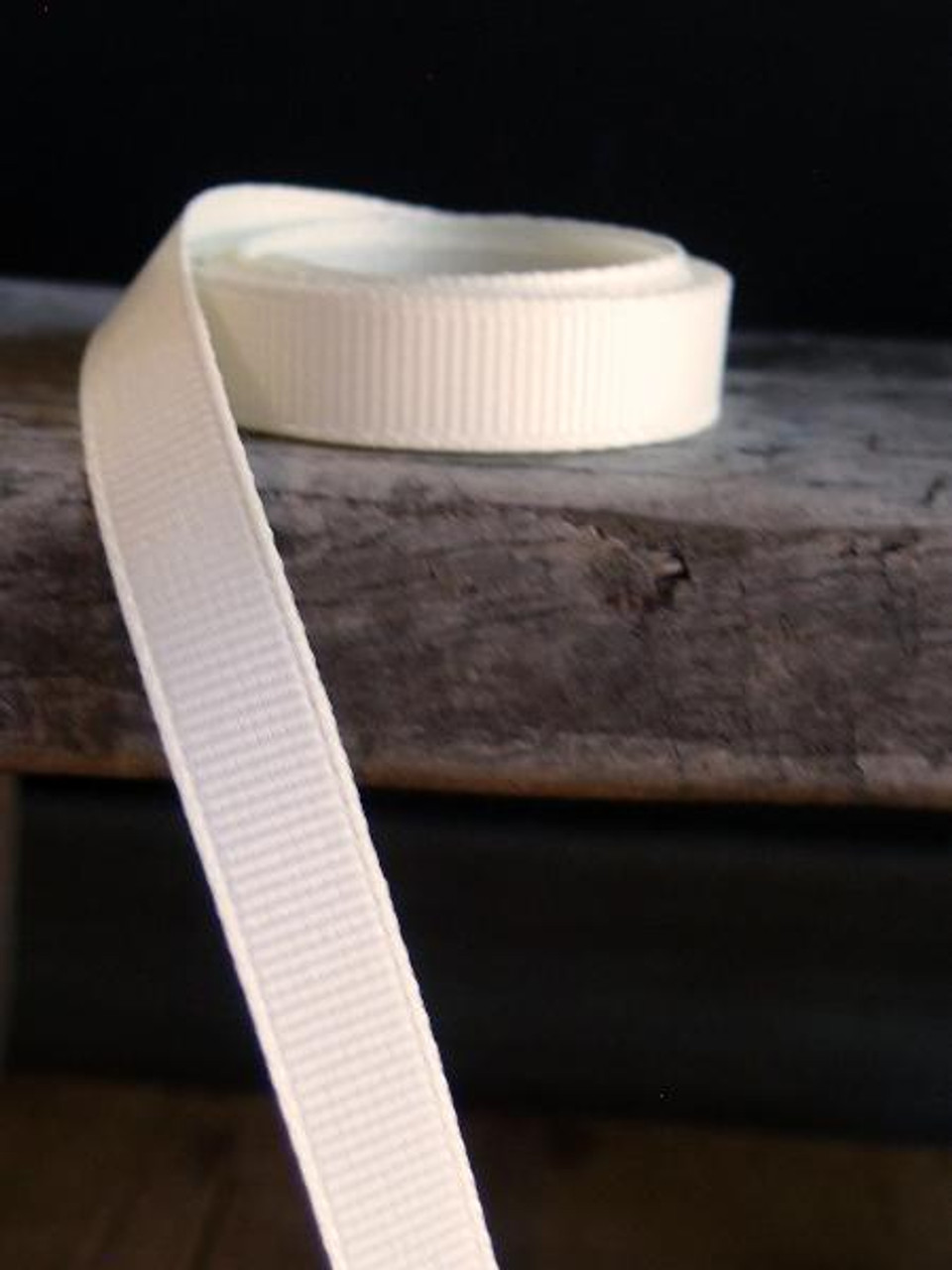 Ivory Grosgrain Ribbon (4 sizes)
