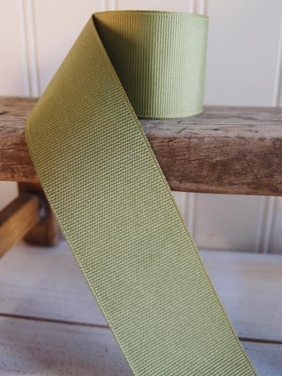 Moss Grosgrain Ribbon (4 sizes)