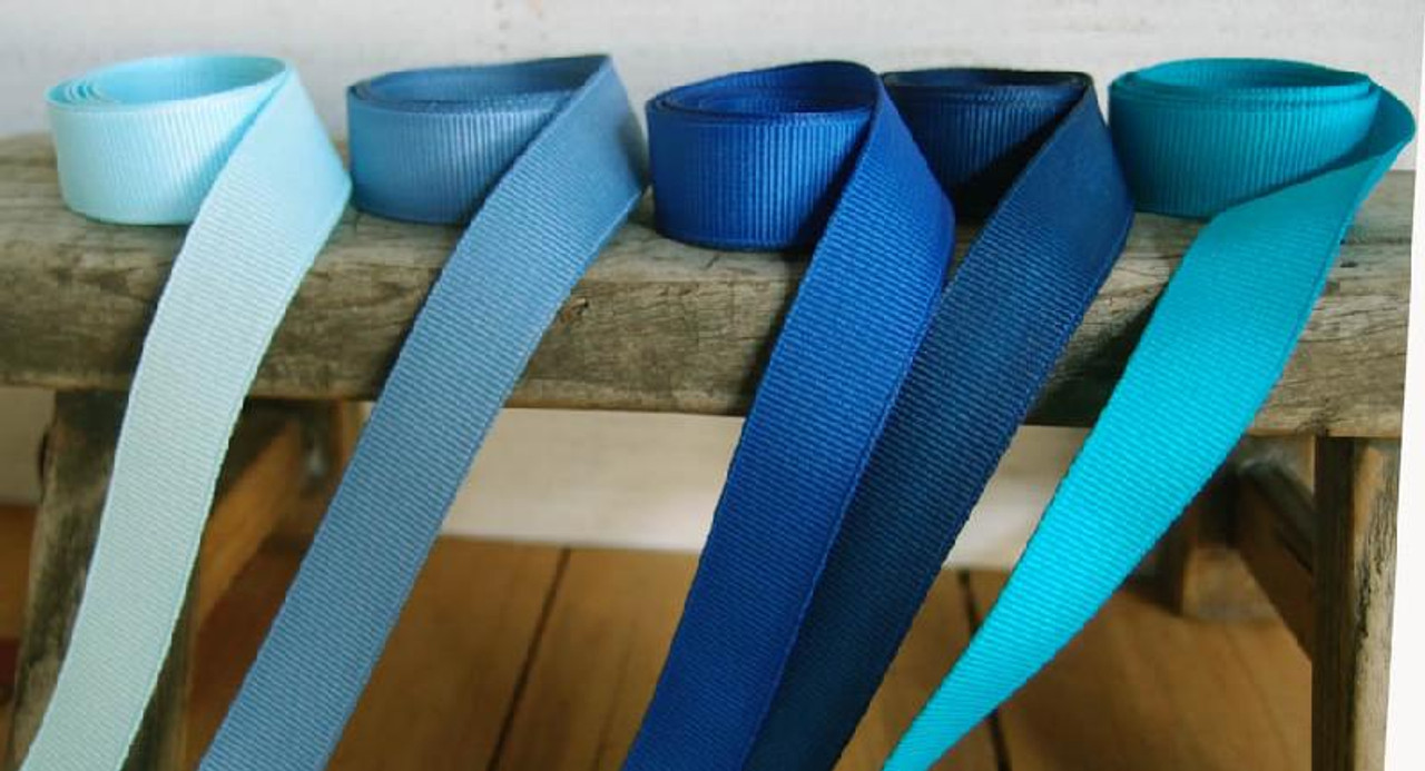 Bluebird Grosgrain Ribbon (4 sizes)