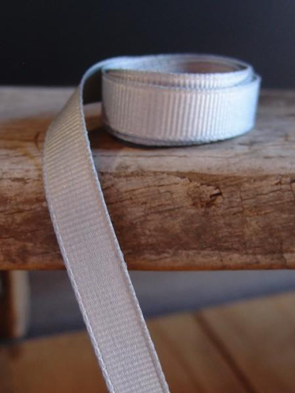 Silver Grosgrain Ribbon (4 sizes)