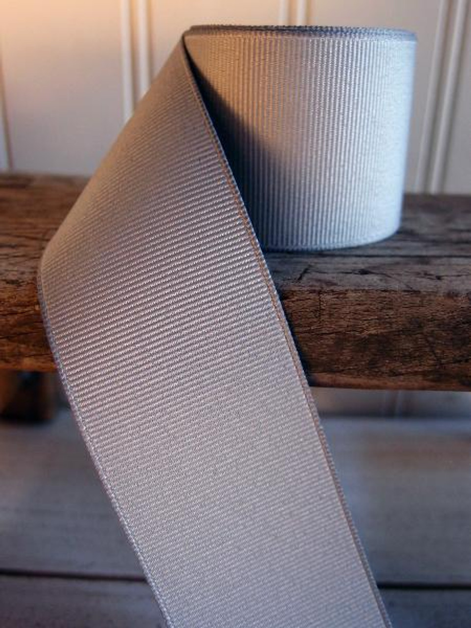 Silver Grosgrain Ribbon (4 sizes)