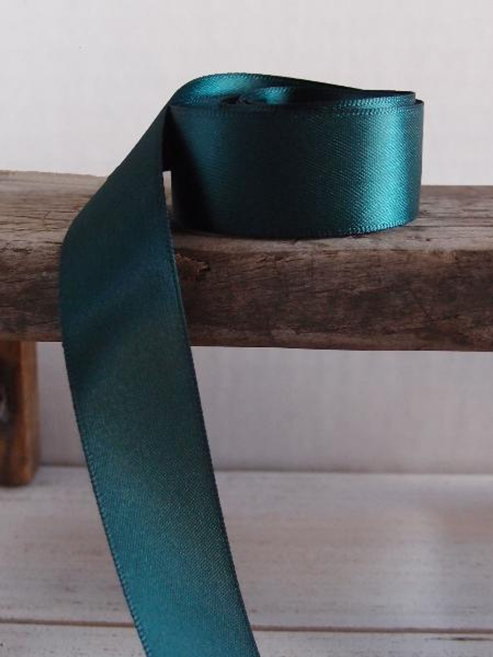 Hunter Green Double Face Satin Ribbon (8 sizes)