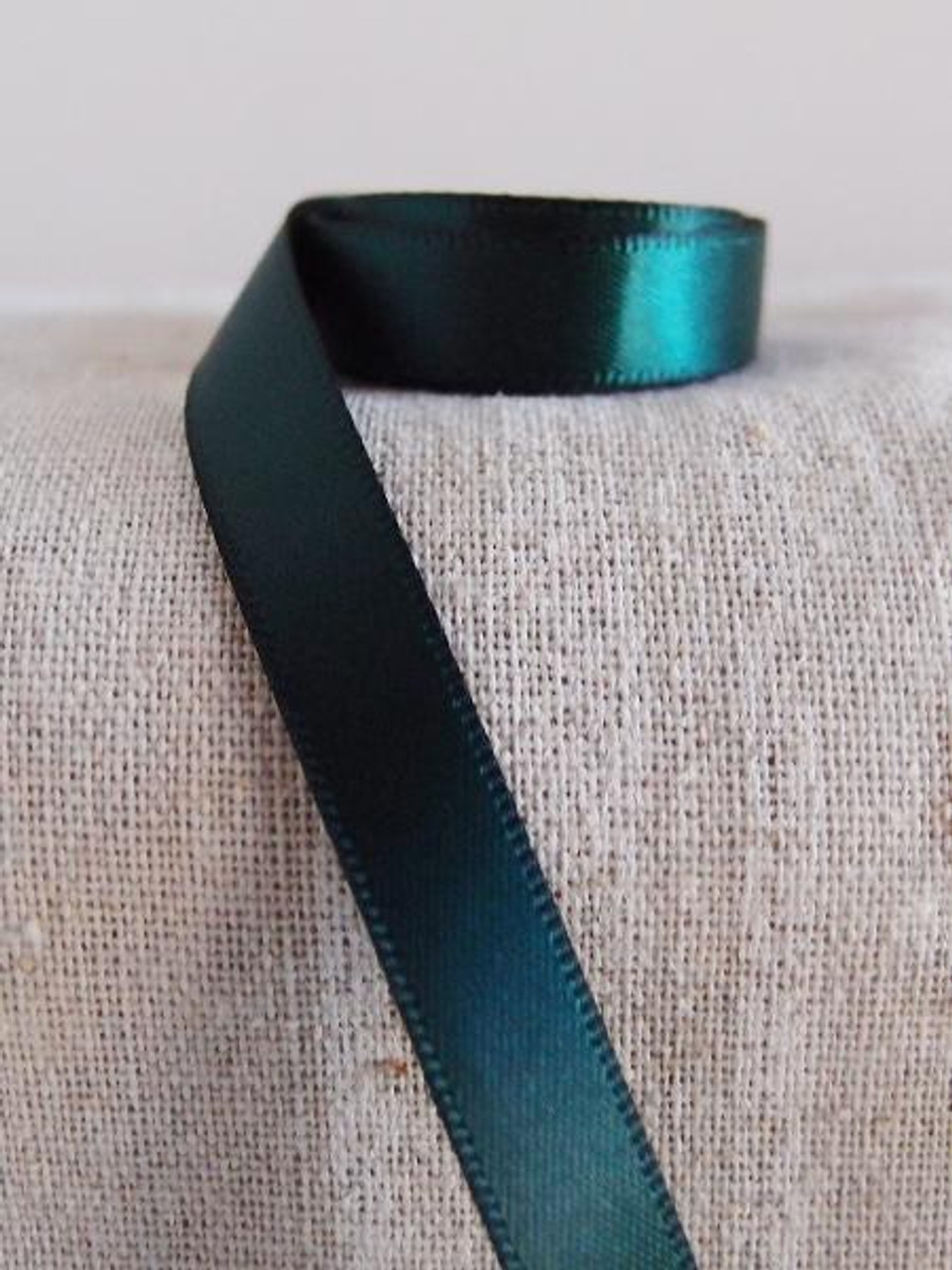 Hunter Green Double Face Satin Ribbon (8 sizes)