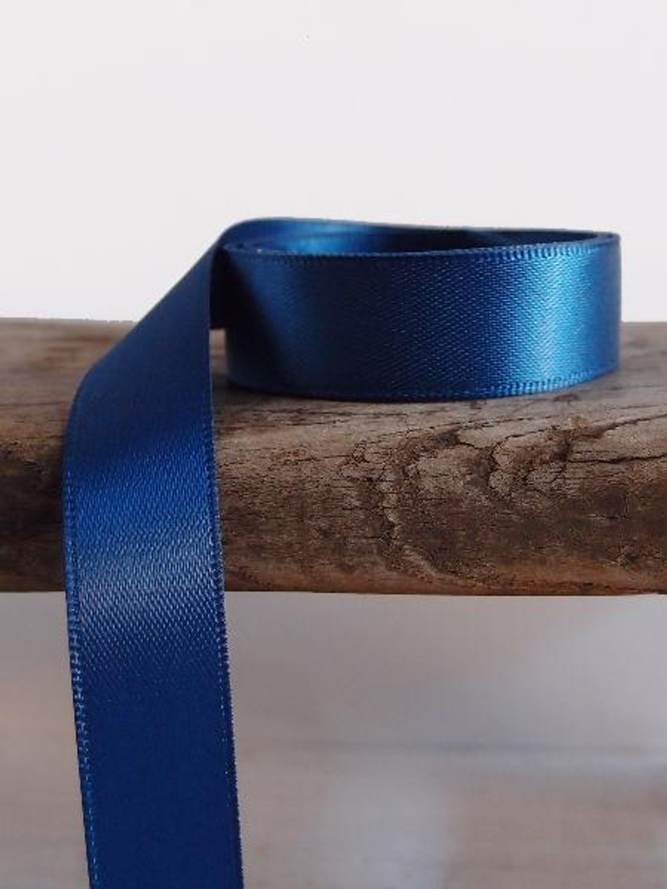 Navy Blue Double Face Satin Ribbon (8 sizes)