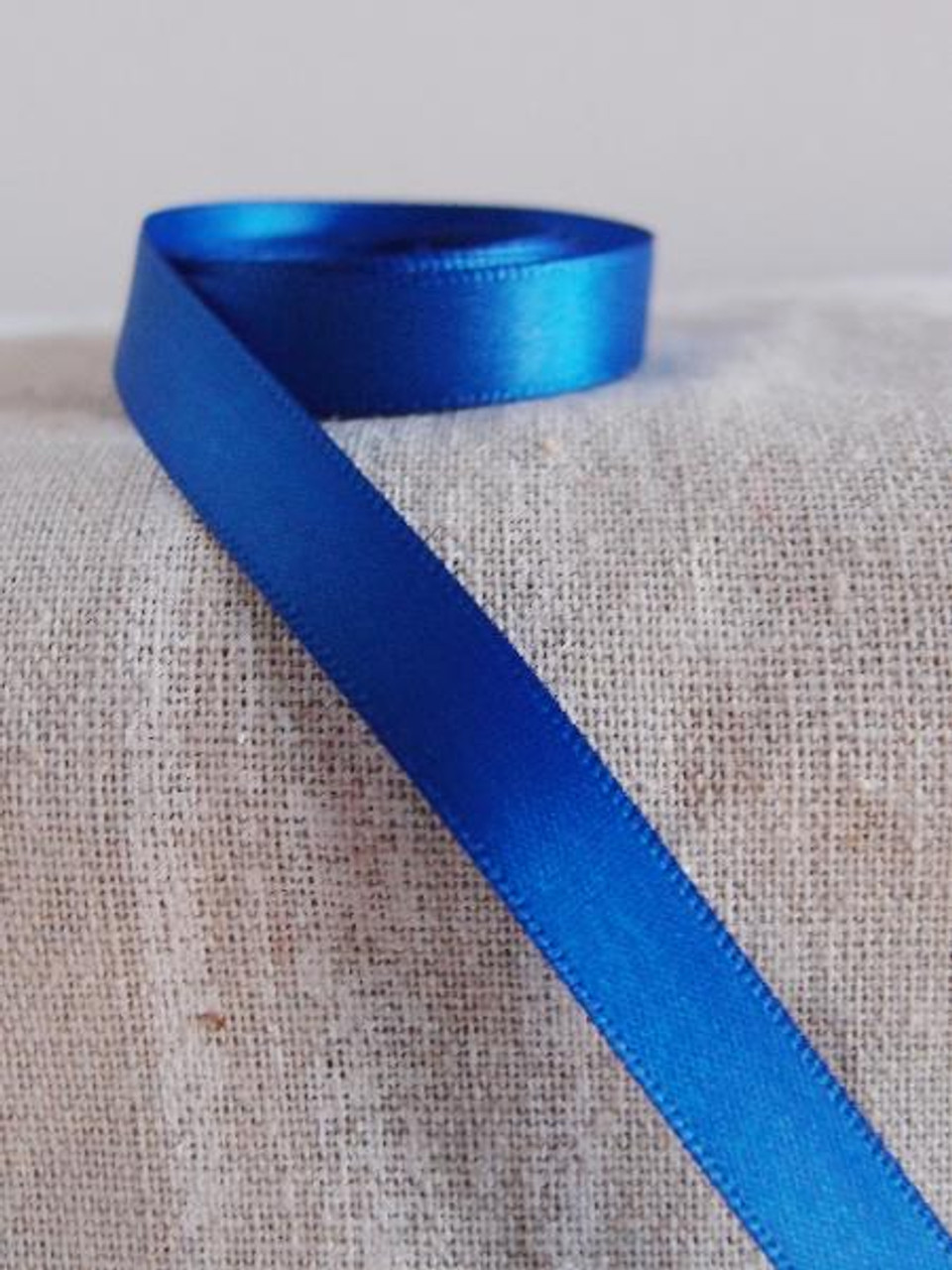 Royal Blue Double Face Satin Ribbon (8 sizes)