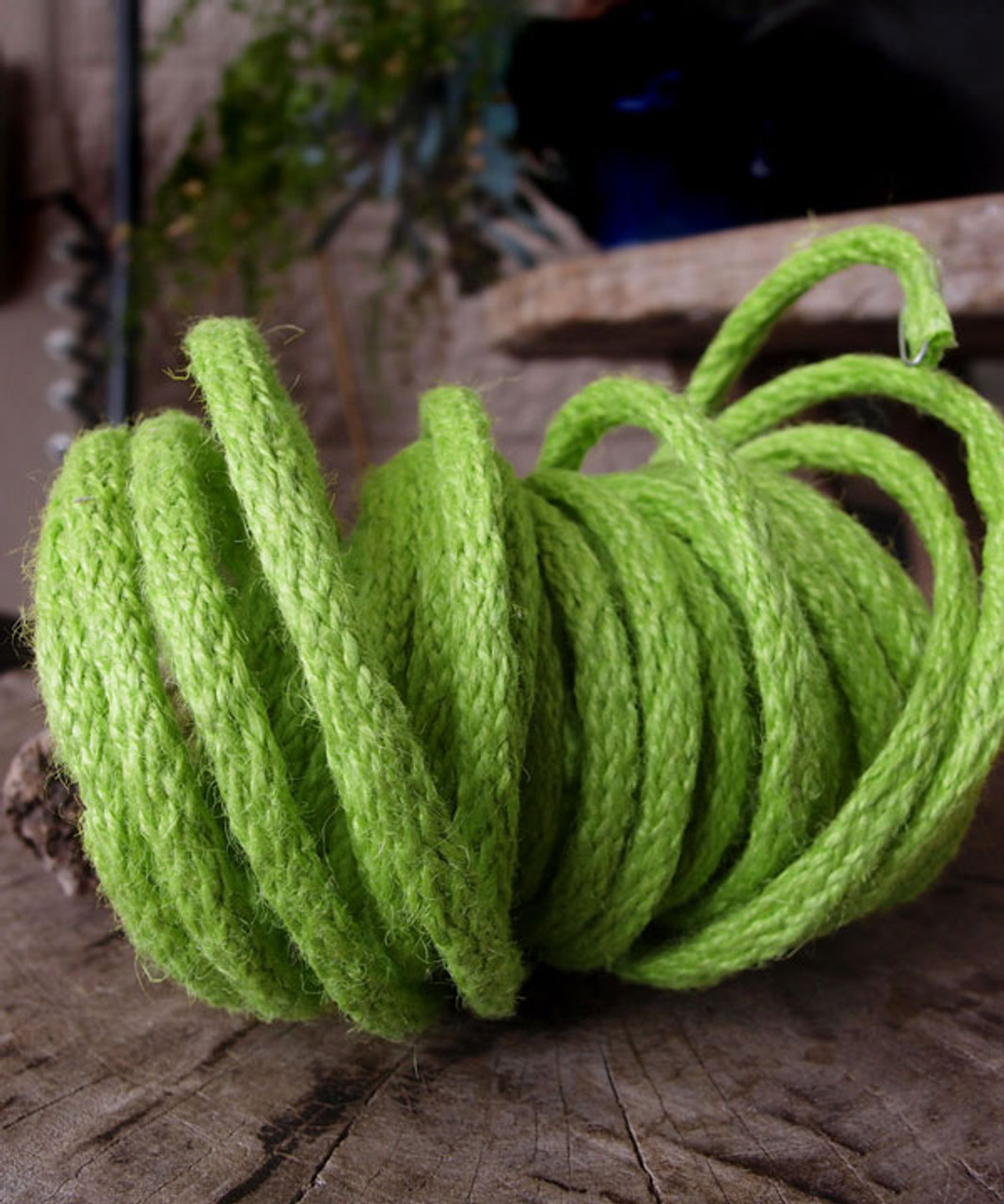 Green Jute Wired Rope