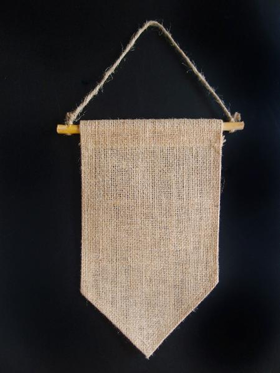 Burlap Hanging Wall Pennant Banners