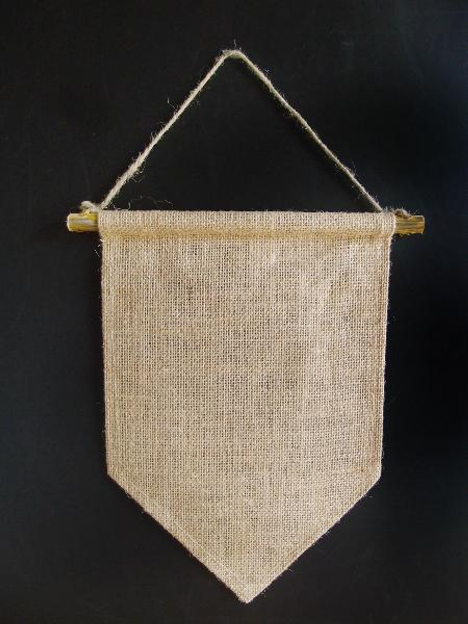 Burlap Hanging Wall Pennant Banners