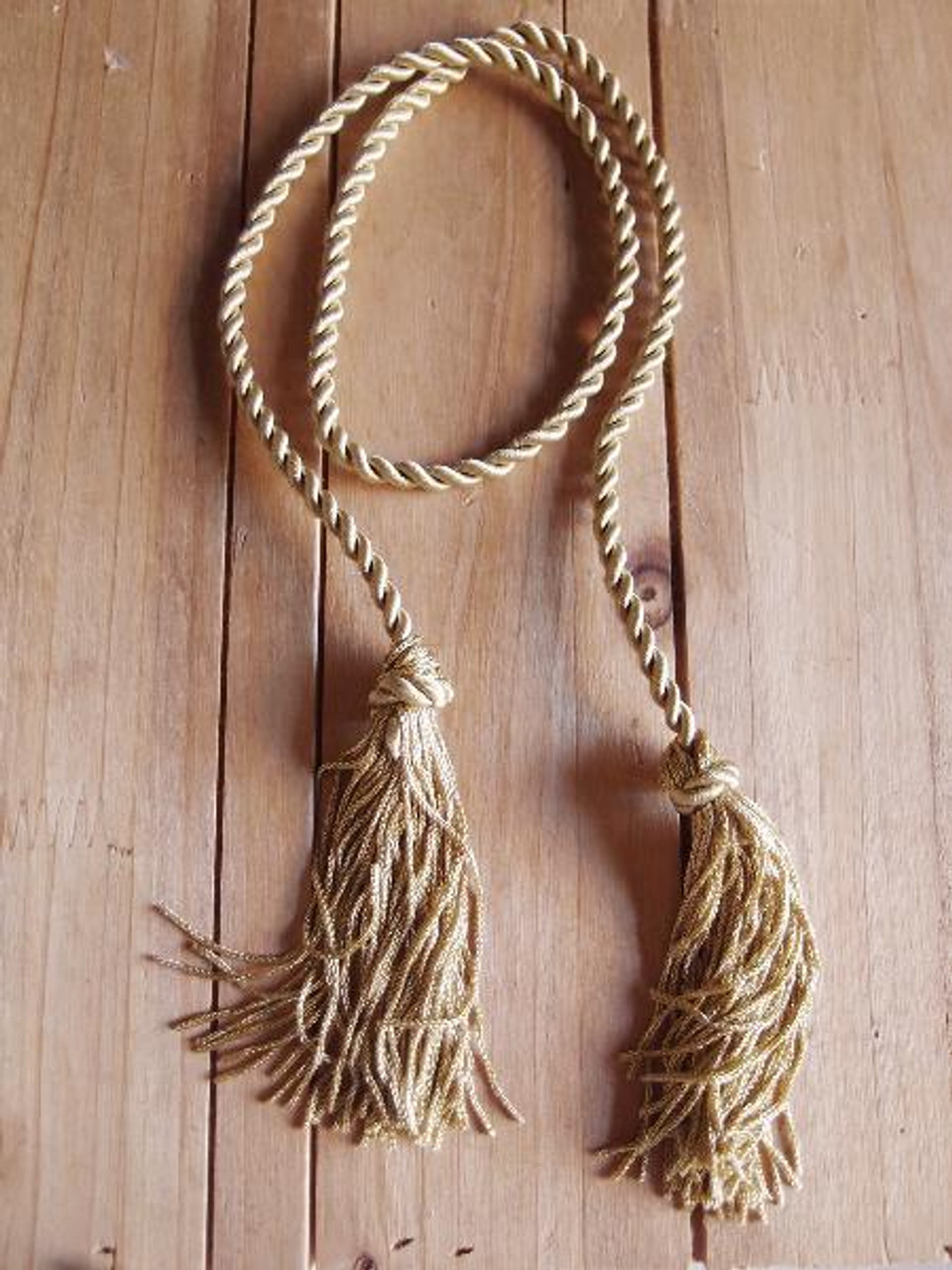 Gold Cord & Tassels