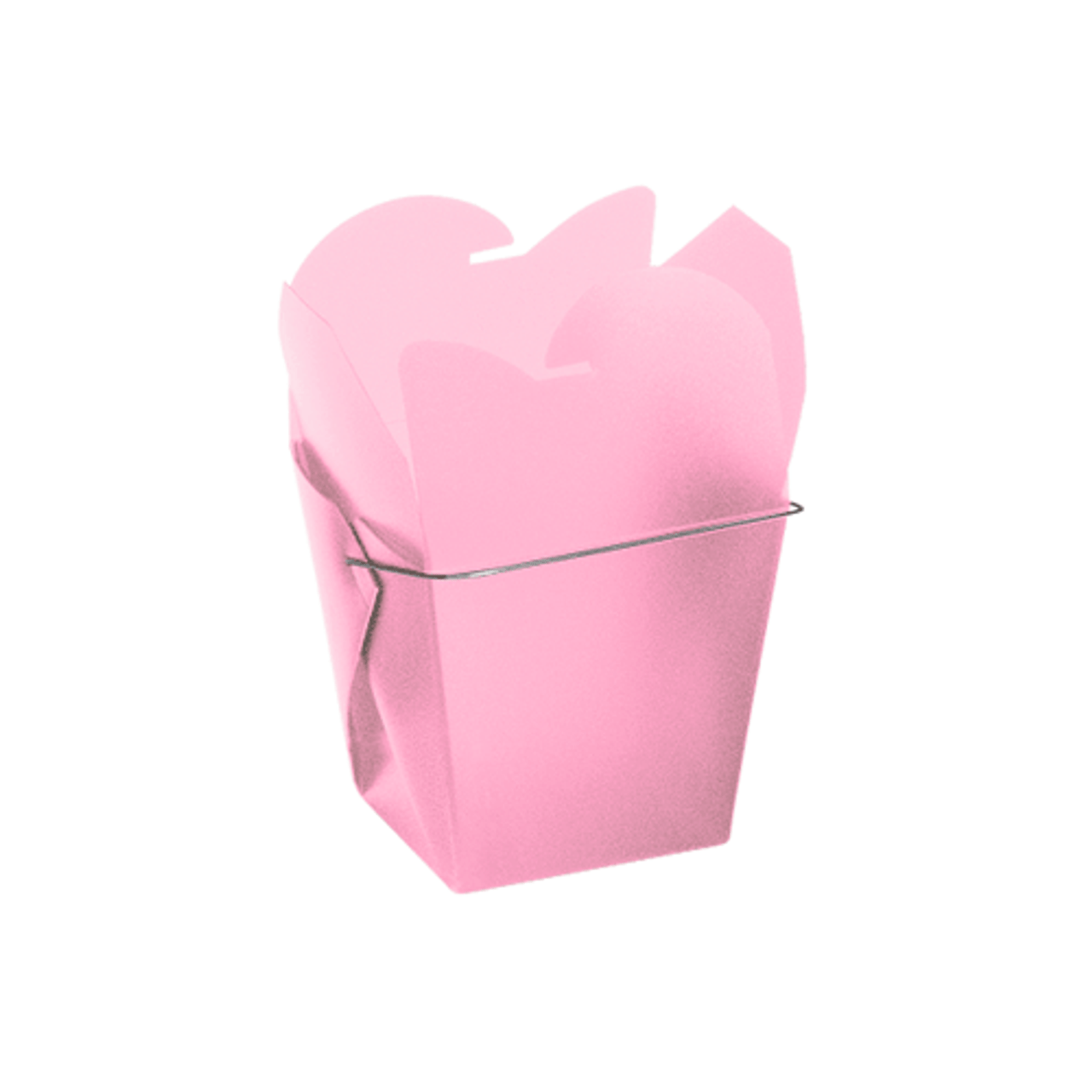 Frosted Pink PP Take Out Box (2 sizes)