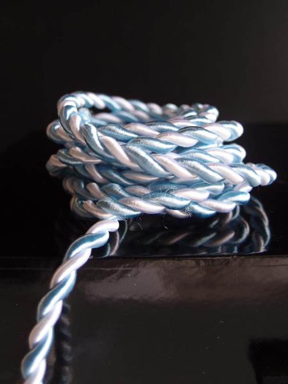 White & Blue Rope 5.5mm x 10Y