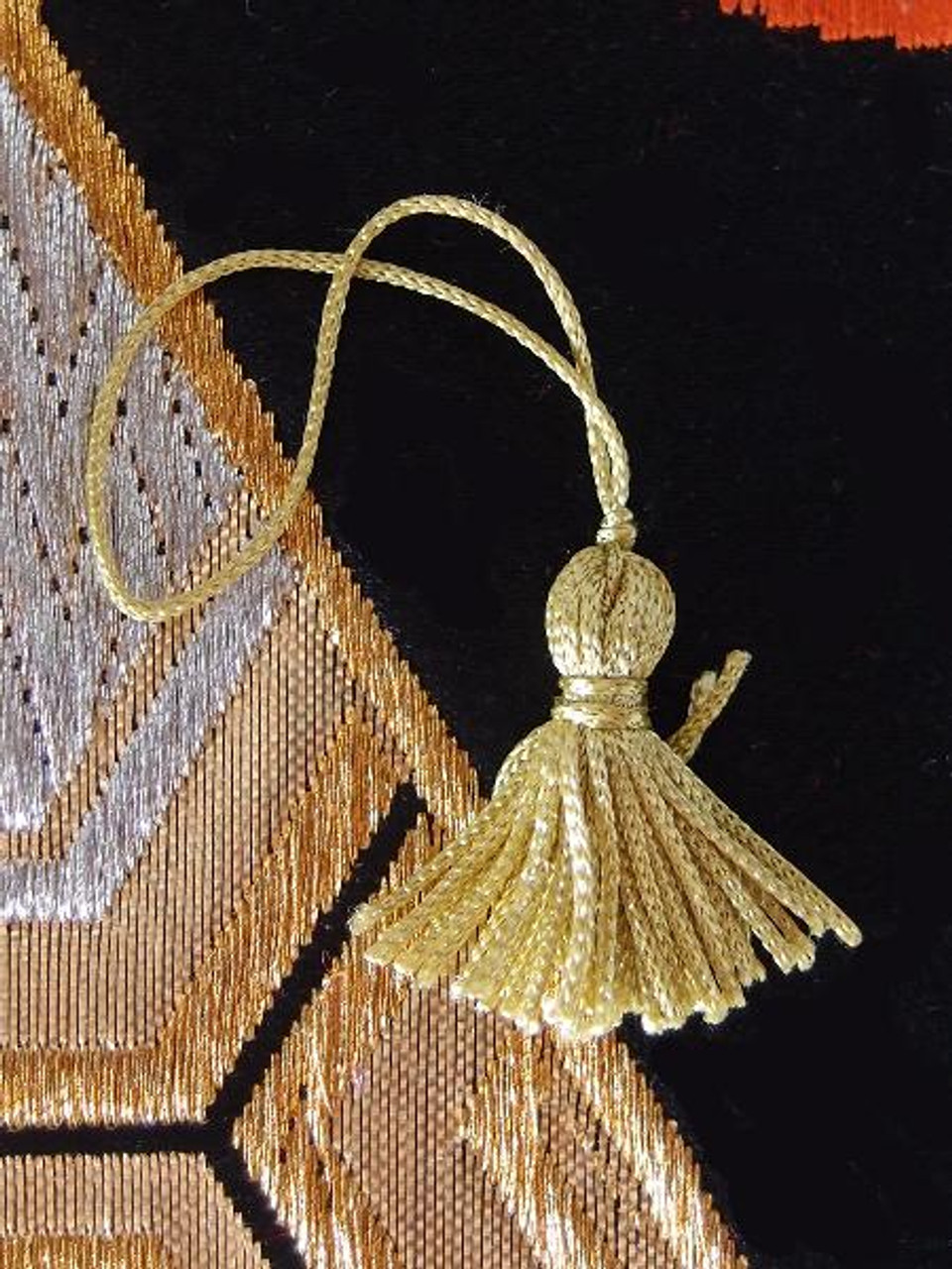 Gold Mini Tassels  1"