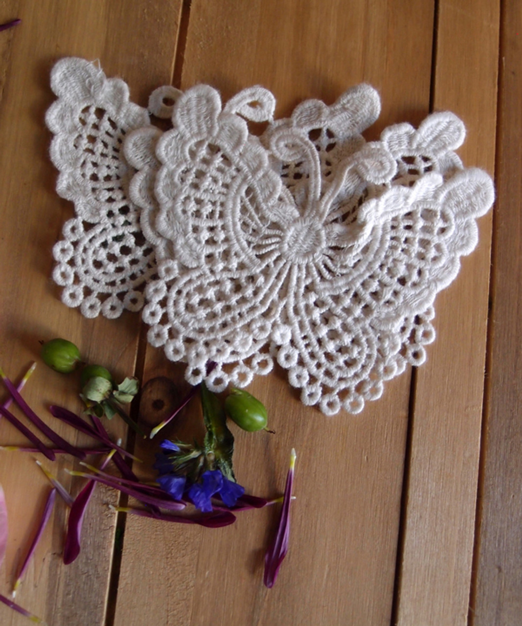 Crochet Lace Butterfly Doily