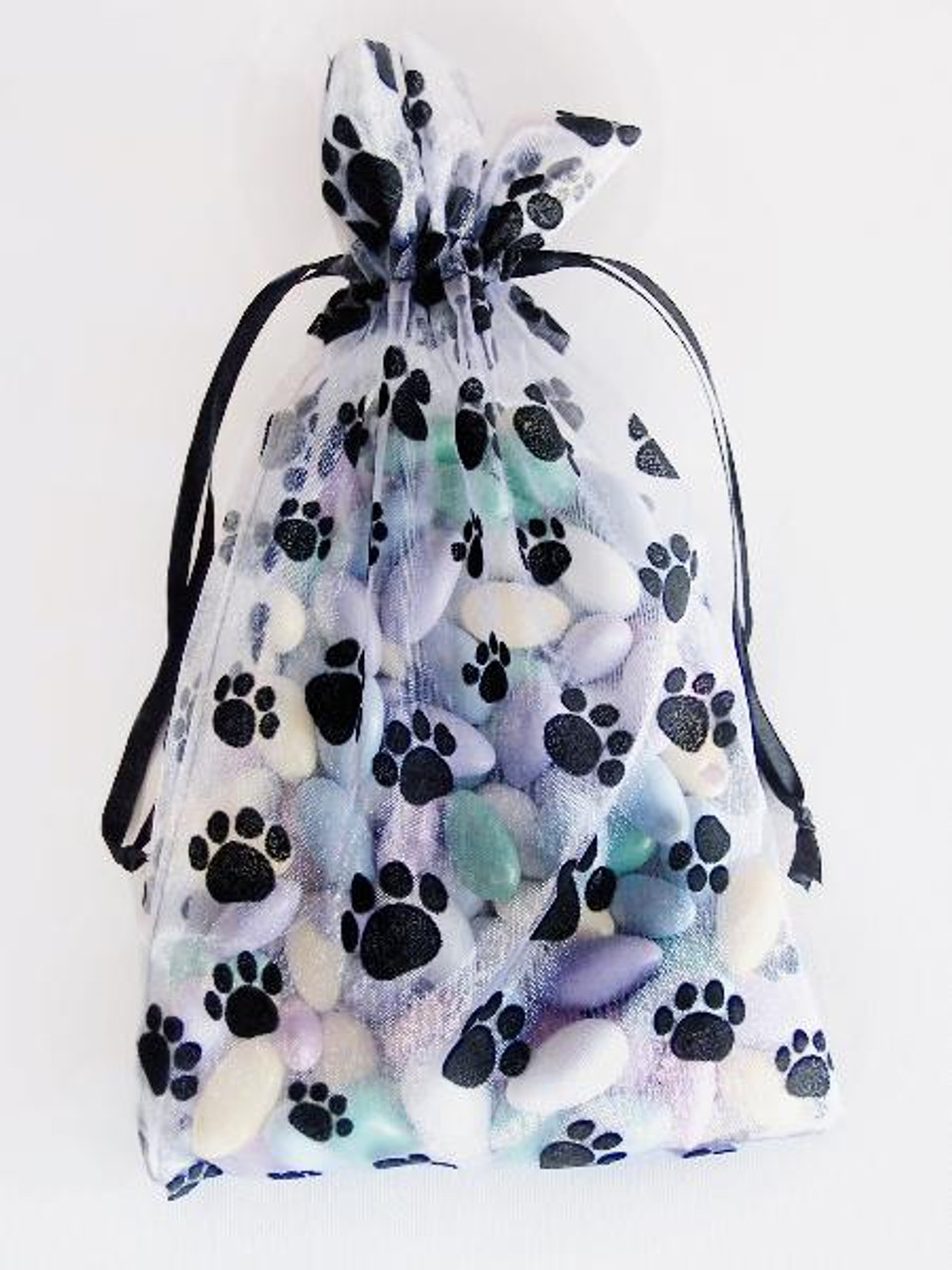 Paw on Organza Bags (6 sizes)