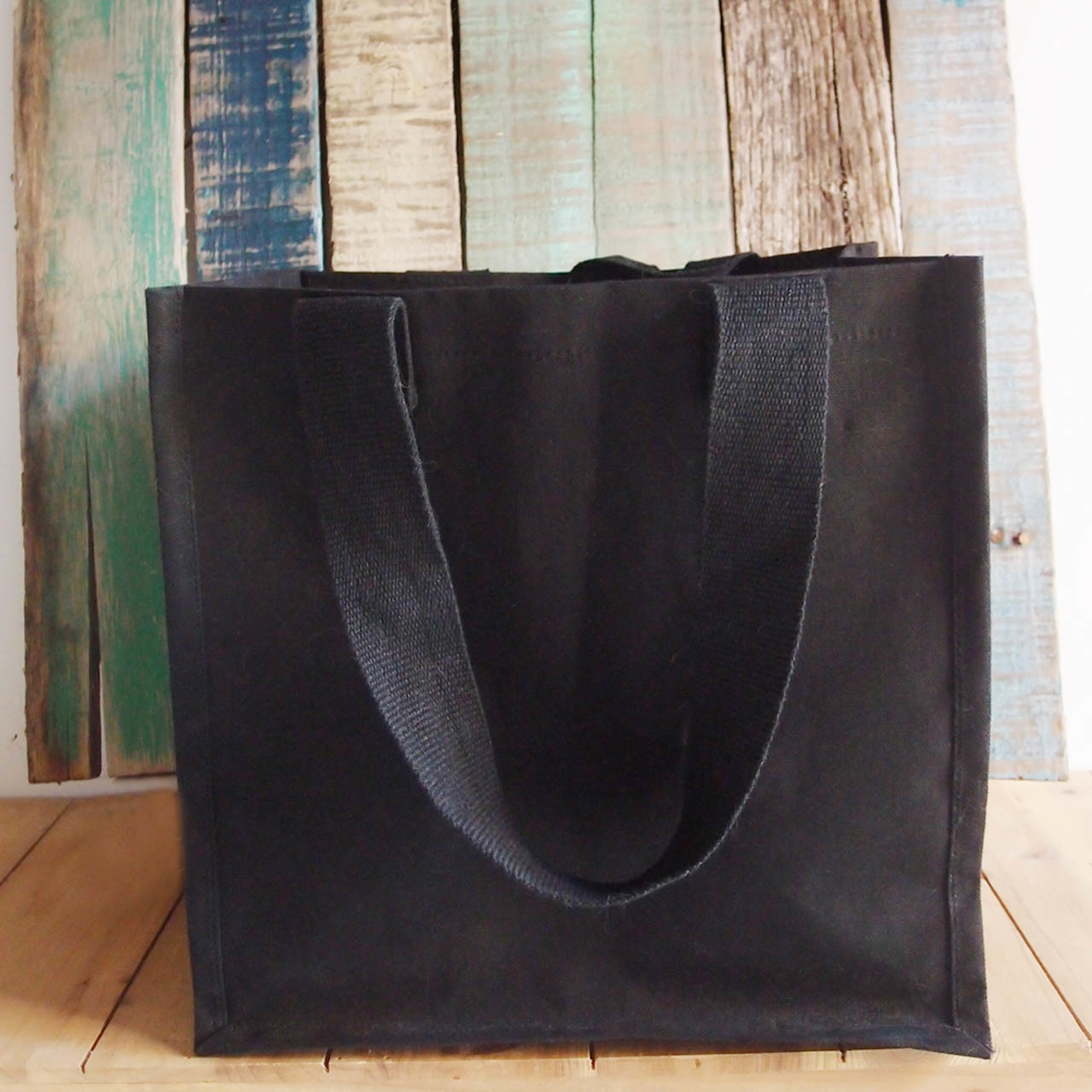 Small Canvas Tote - Dark Plum | James Perse Los Angeles