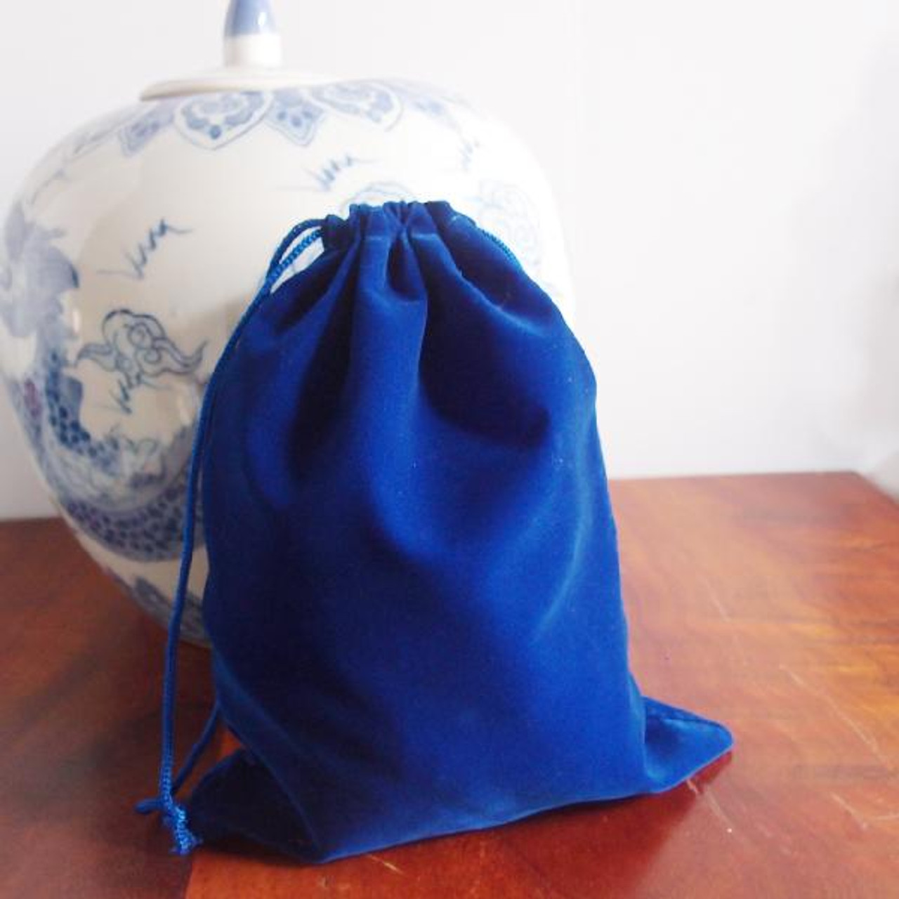 Royal Blue Large Velvet Bags (4 sizes)