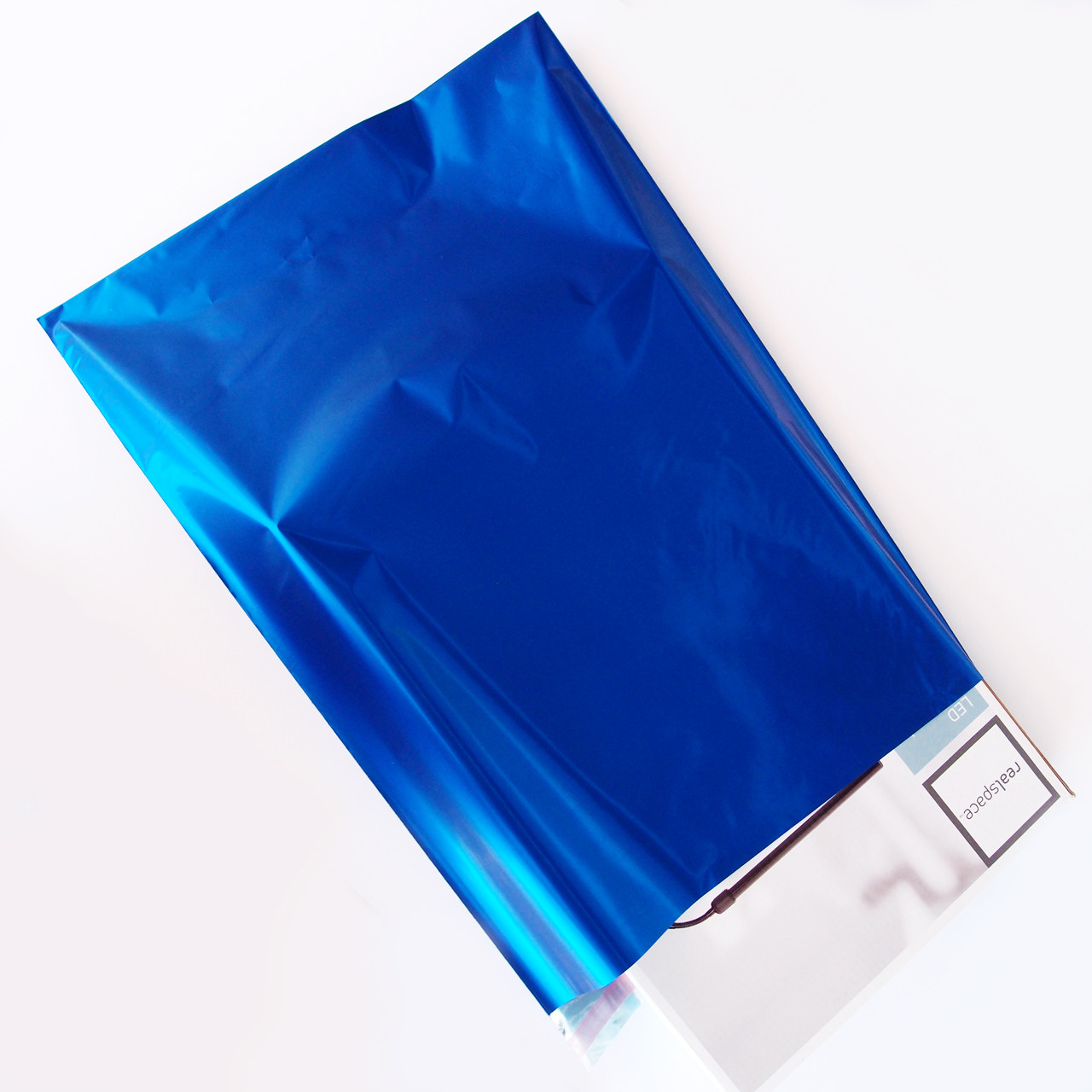 Adhesive Merchandise Bags 13 3/4" x 19" Royal Blue