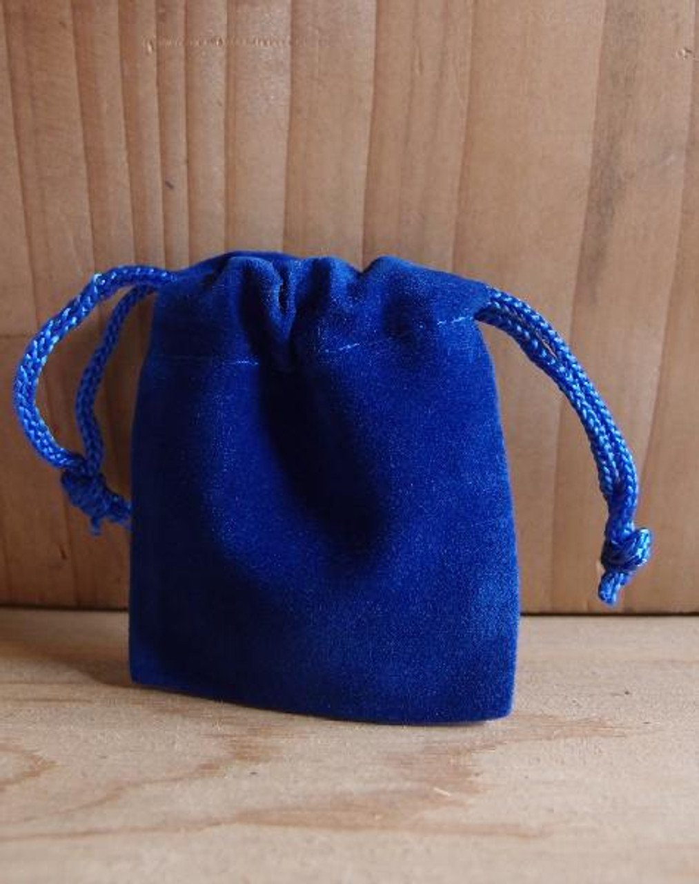 Royal Blue Velvet Bags Dozen Pack (4 sizes)