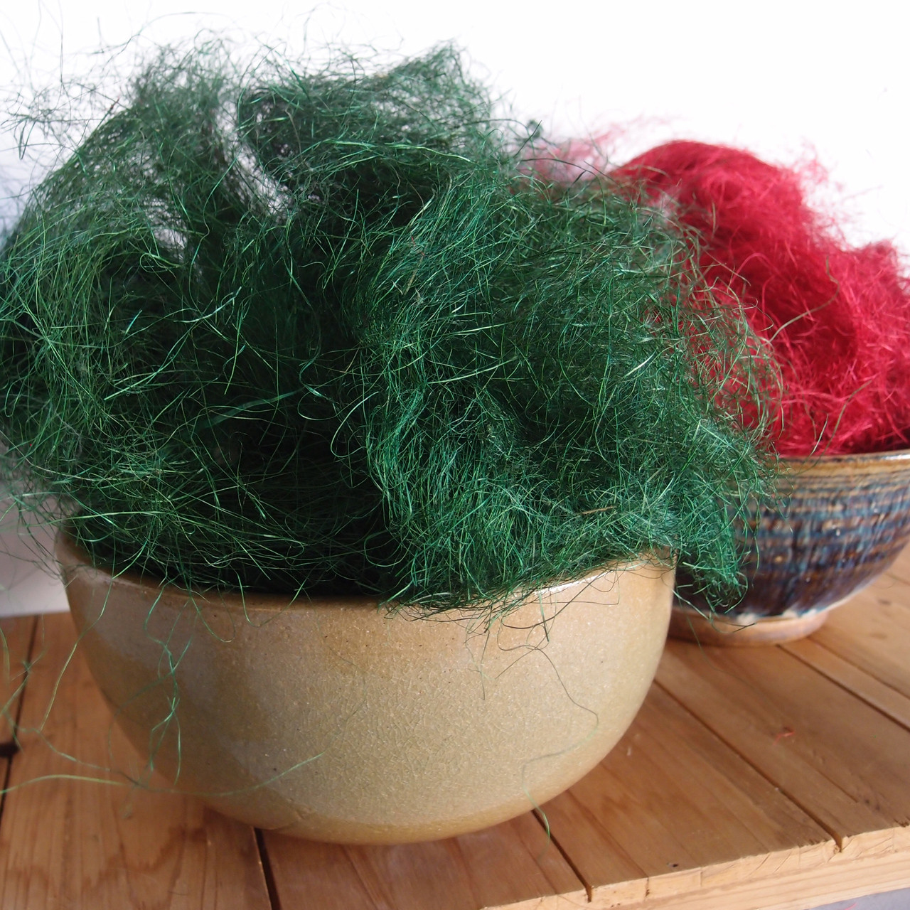 Moss Green Natural Sisal Fiber